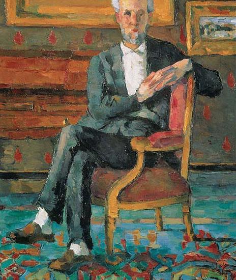 Paul Cezanne Victor Chocquet Seated oil painting image